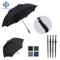 Long Stick Auto Open Golf Umbrella with Cobra Handle/New Fashion Straight Promotion Umbrella with Customized Logo Printing